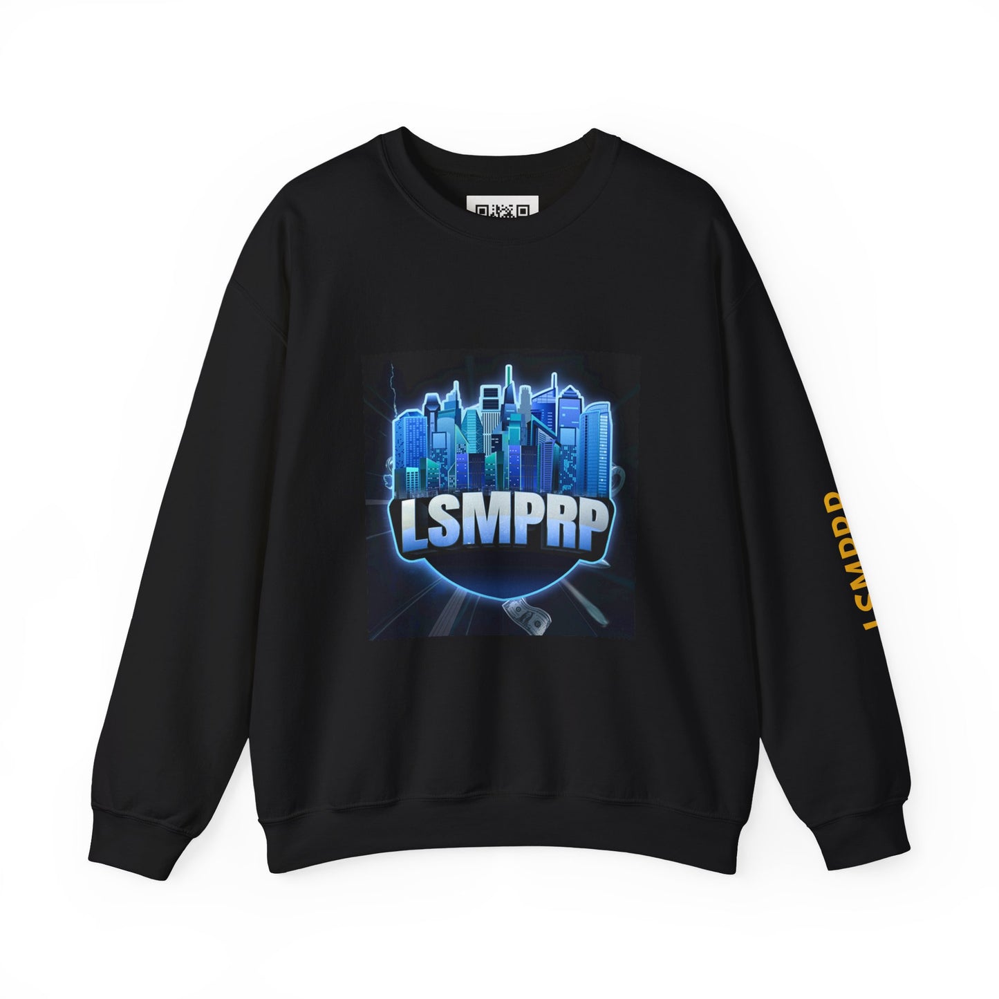 Copy of Urban Casual Crewneck Sweatshirt with QR Code Design, Comfortable Streetwear, Perfect for Gifting, Trendy Layering Piece, Unique Graphic