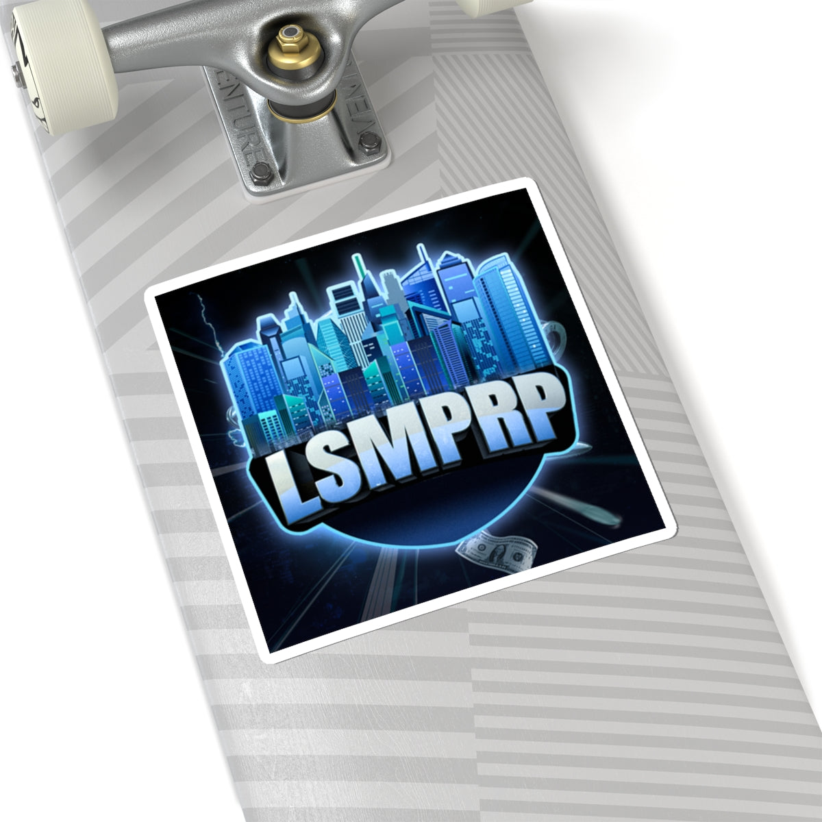 Urban Cityscape Kiss-Cut Stickers for Laptop, Water Bottles, Notebooks, Fun Gifts, LSMP RP Design
